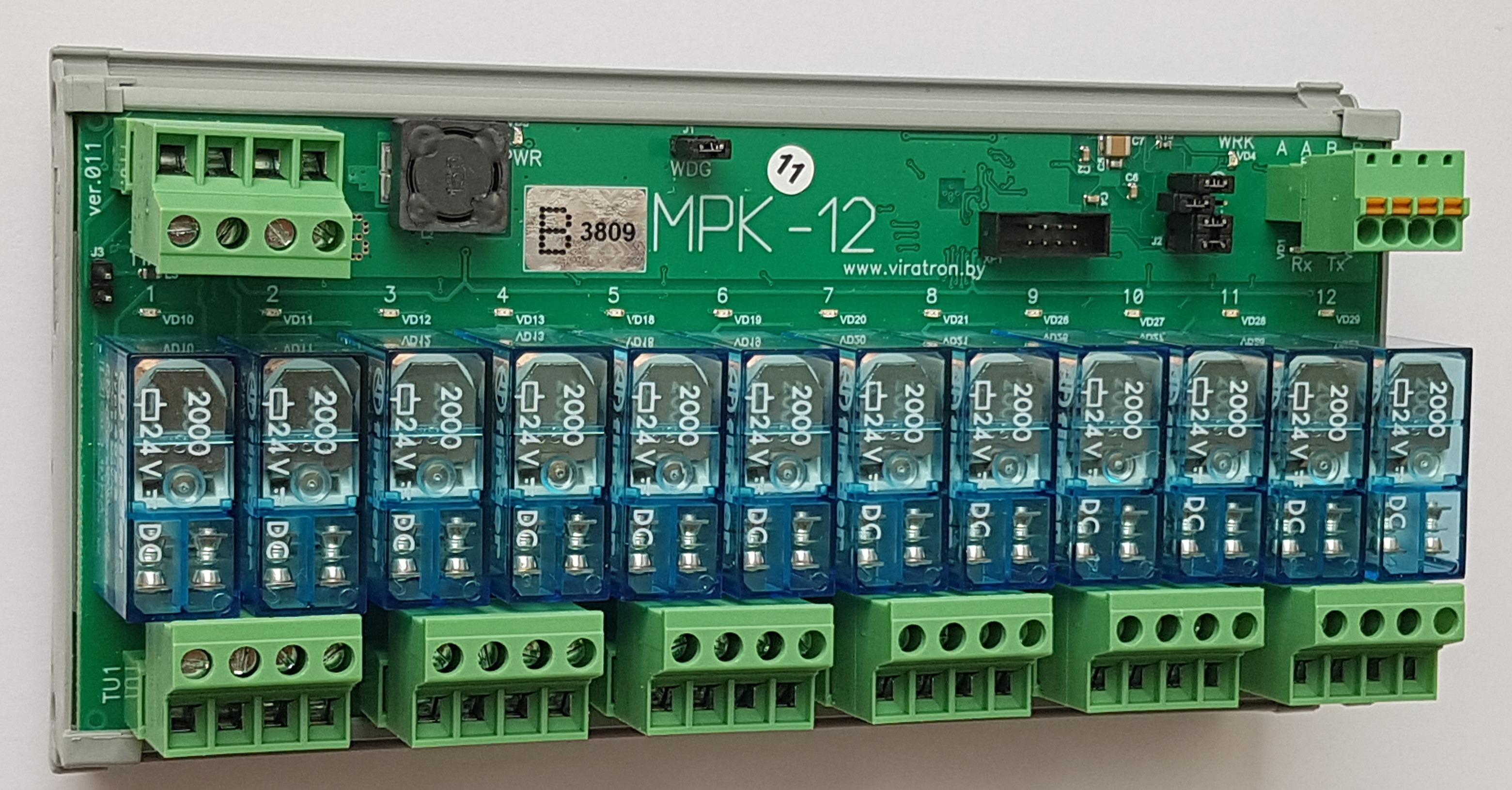 Модуль релейной коммутации МРК-12